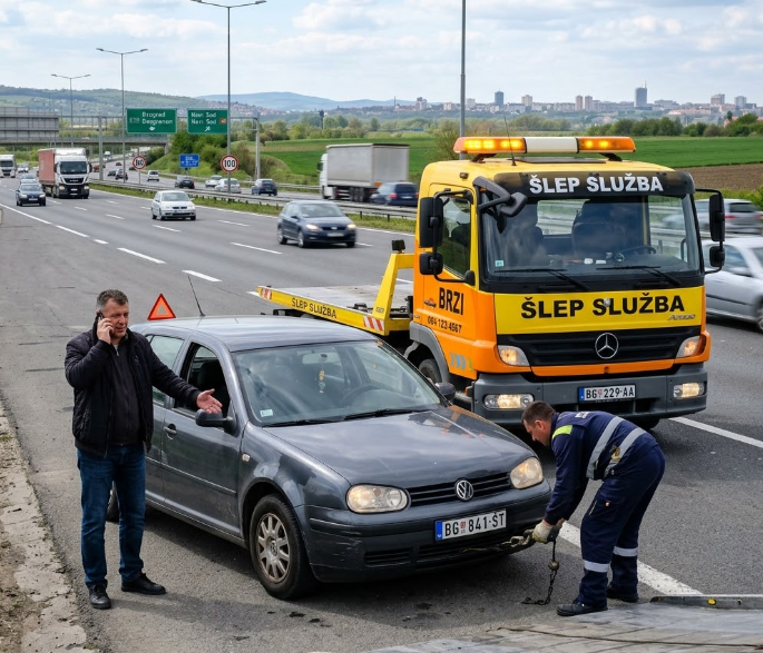 auto nece da upali