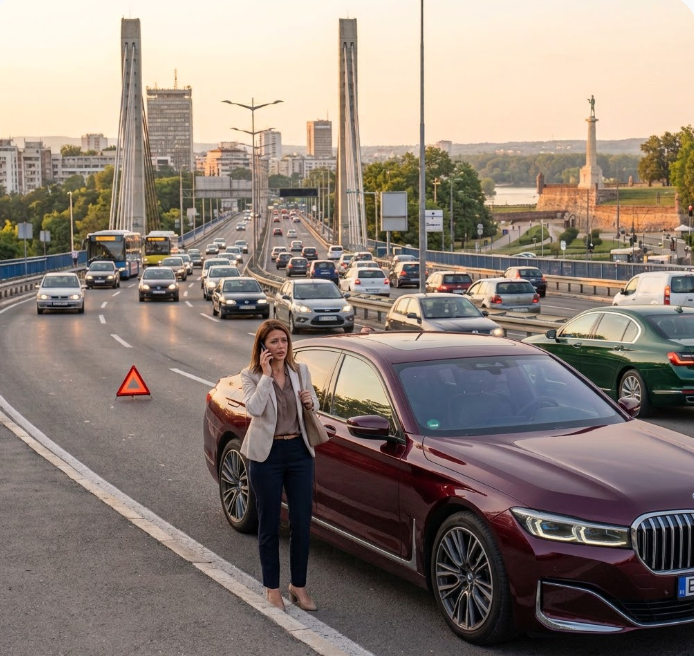 auto se ugasio u voznji